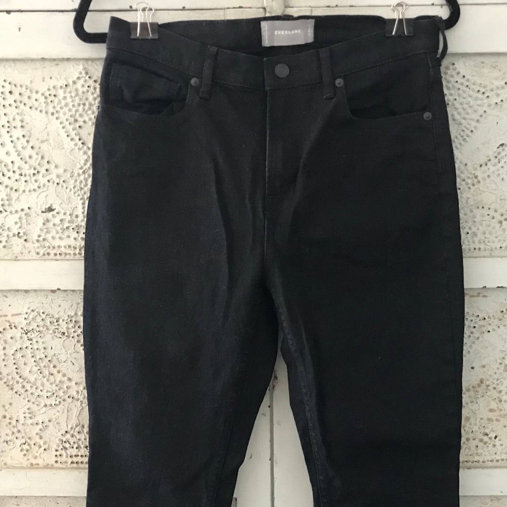 Everlane High Waist Skinny Jean- Black